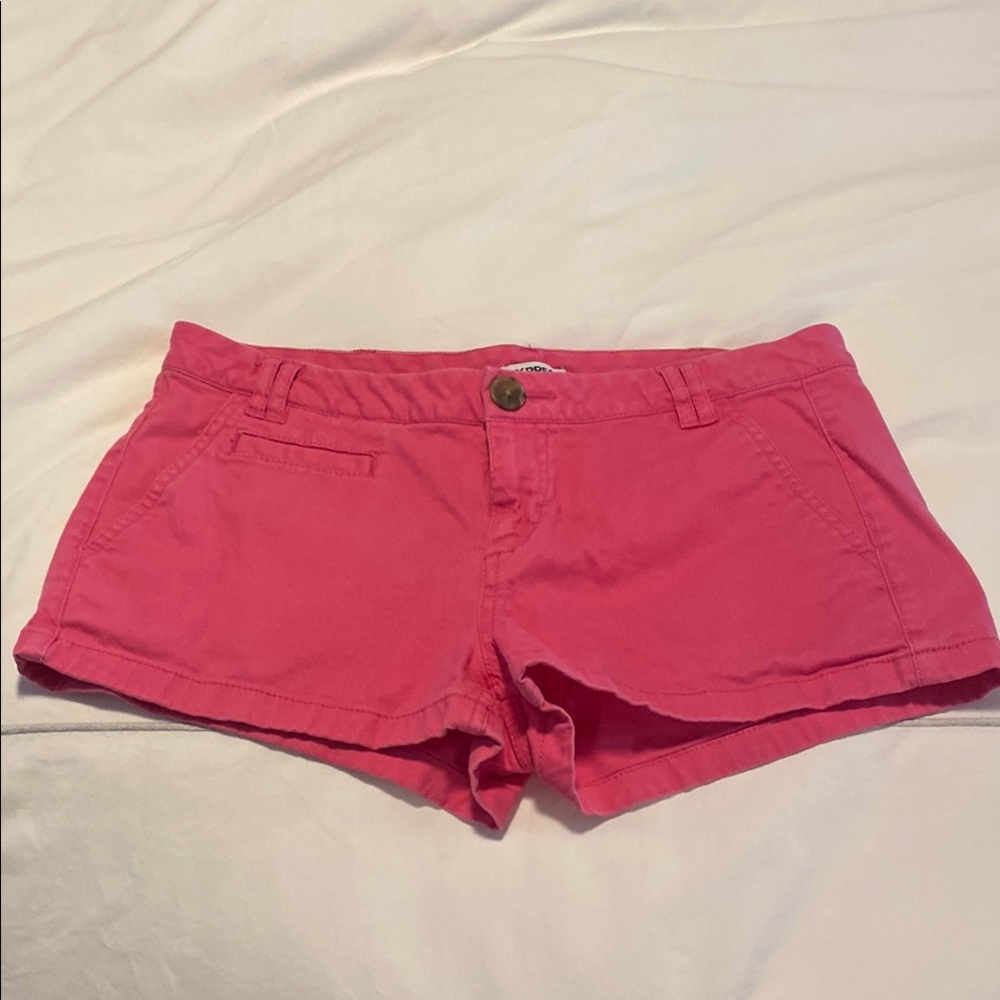 Express Pink High Waist Shorts